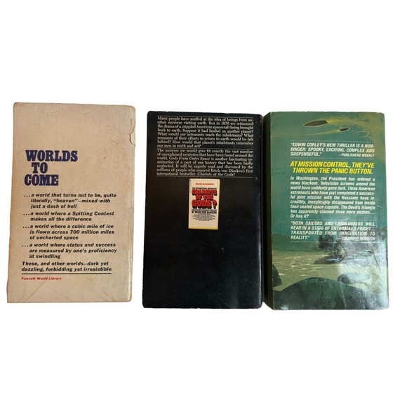 Vintage Science Fiction Sci-fi  Book Lot of 6 Star Trek and more - Picture 11 of 13